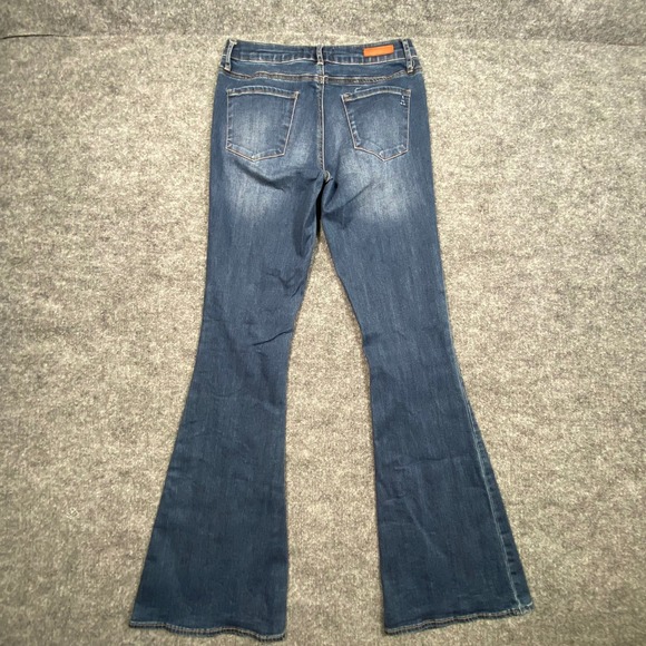 Articles Of Society Denim - Articles of Society Avalon Flare Jeans Blue Mid Rise Denim 27 5055PLV-836
